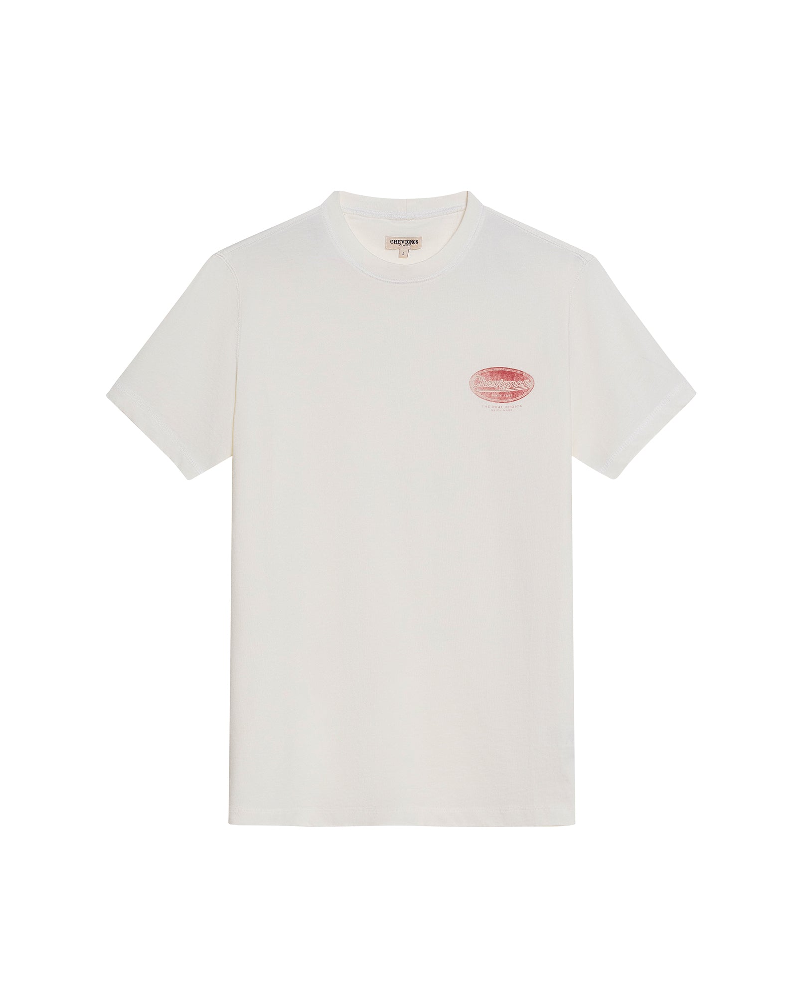 Mens Rodeo T-Shirt Classic Fit Short Sleeve Cotton Jersey Varsovia Medium Weight Decorative Seams Localized Print - Raw 63_641H701_CRU141106_3