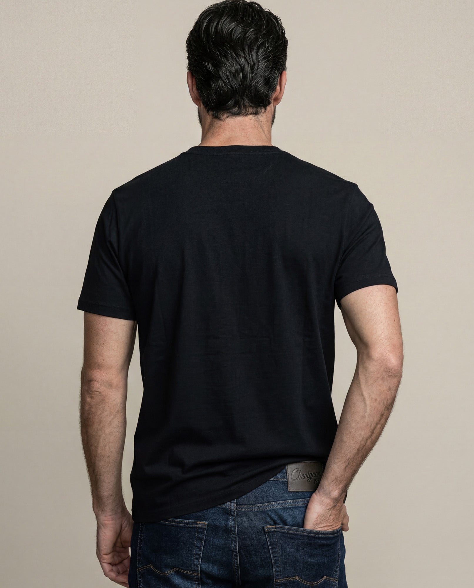 Mens Classic Fit Graphic T-Shirt - Black 63_645G140_NEG194007_6