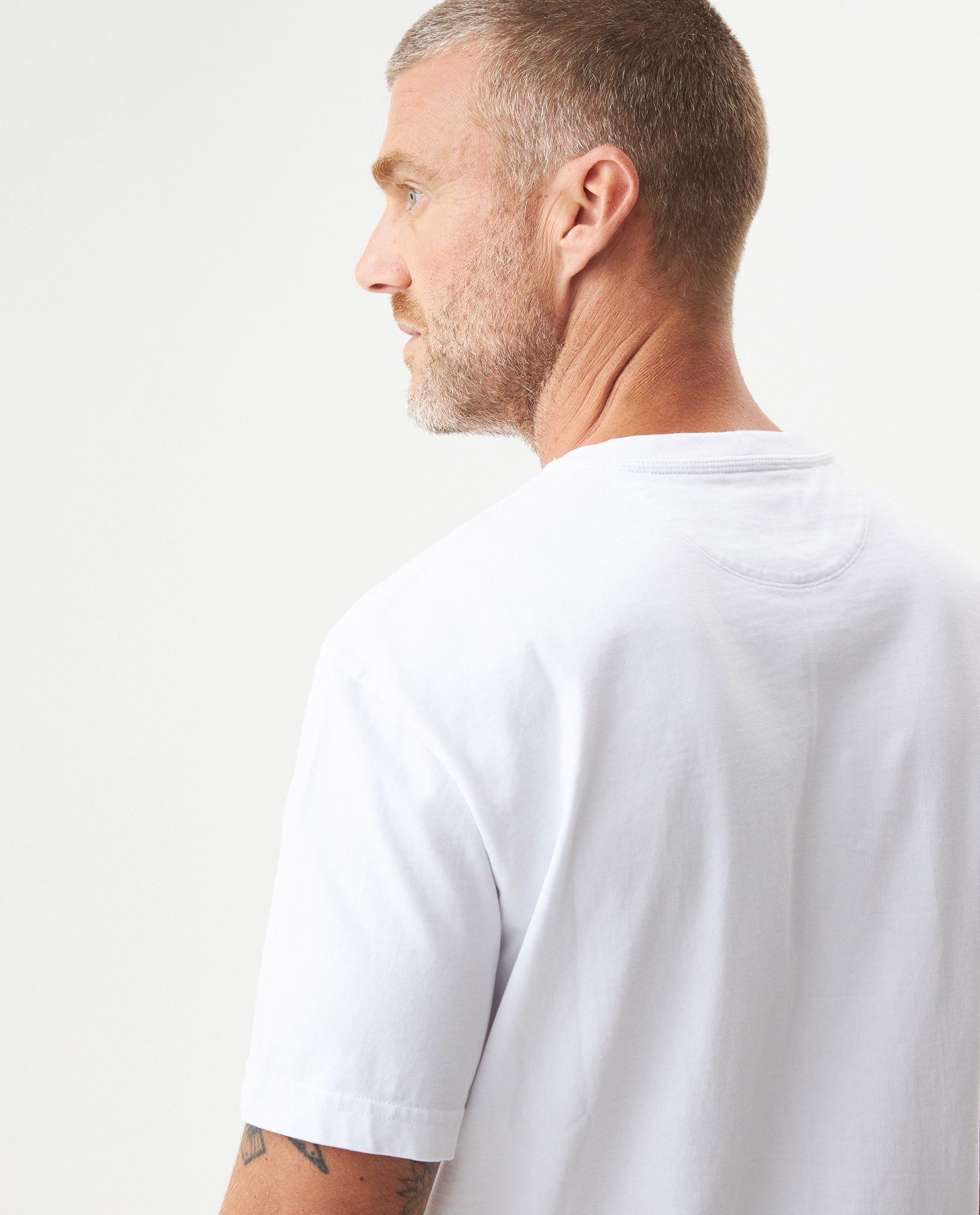 Men's Graphic Classic Fit T-shirt in Cotton, Horizon - 6