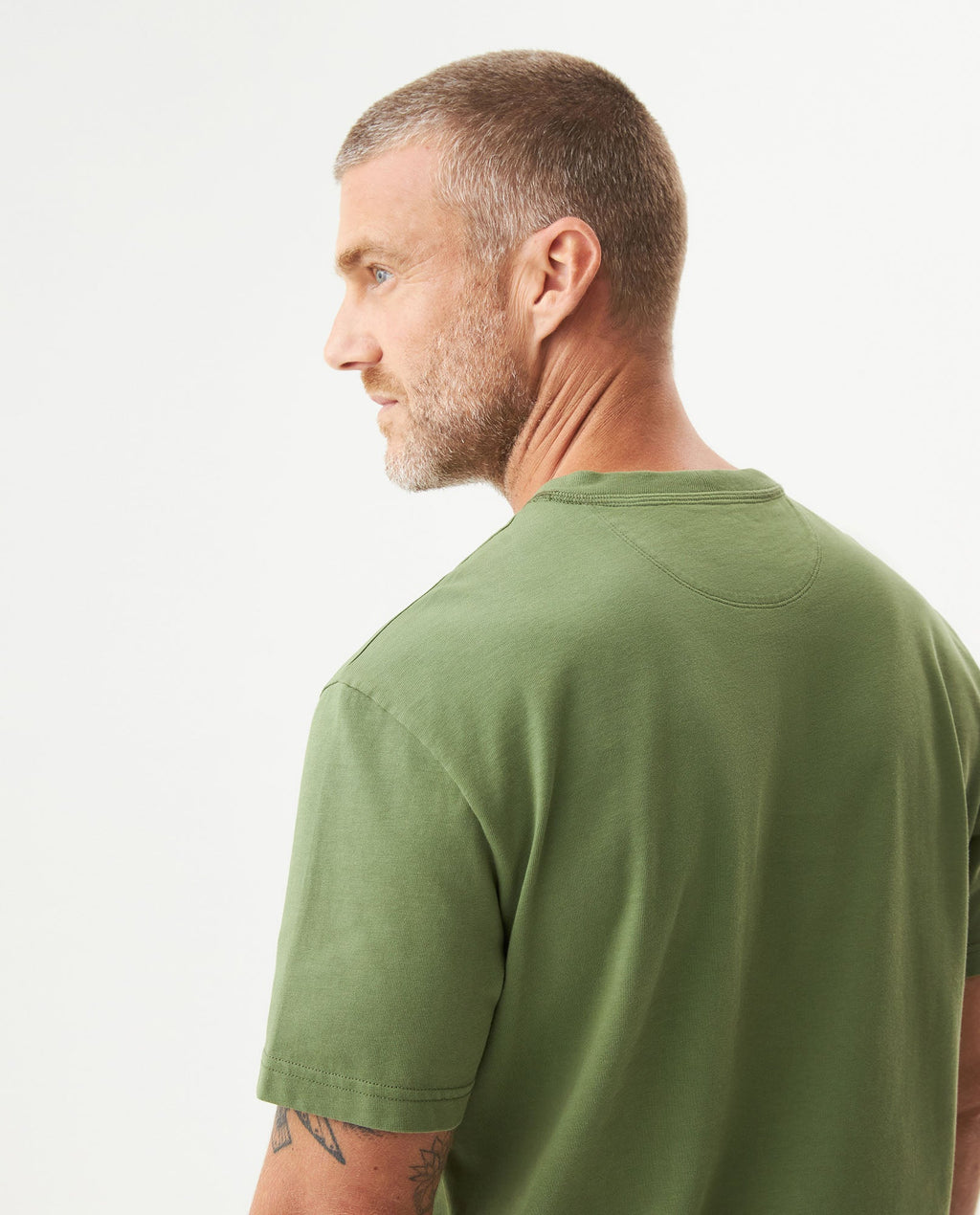 Men's Graphic Classic Fit T-shirt in Cotton, Horizon - 6