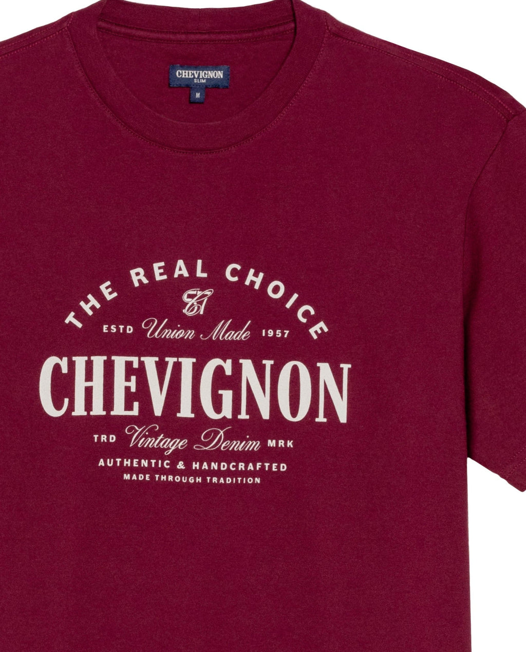 Men's Slim Fit T-shirt in Cotton, Mariner - 7