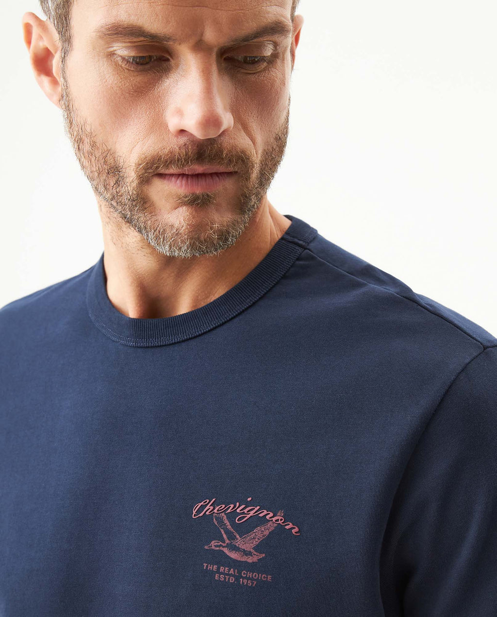 Men's Classic Fit T-shirt in Cotton, Boatyard - 4