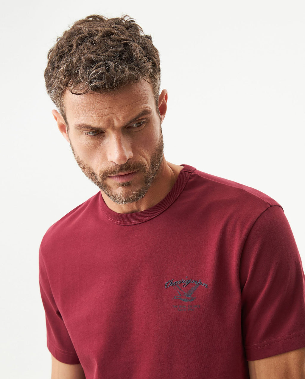 Men's Classic Fit T-shirt in Cotton, Boatyard - 4