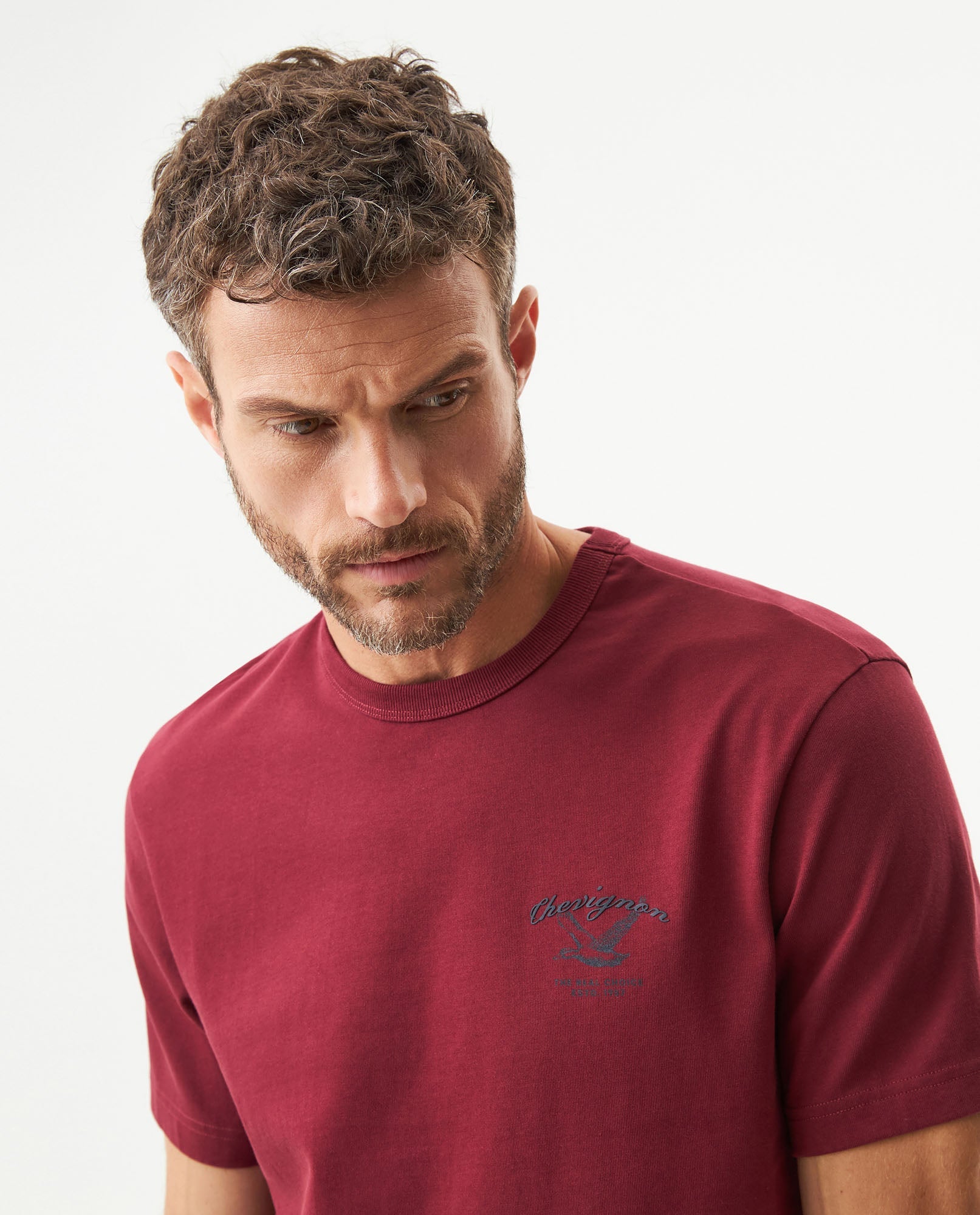 Men's Classic Fit T-shirt in Cotton, Boatyard - 4