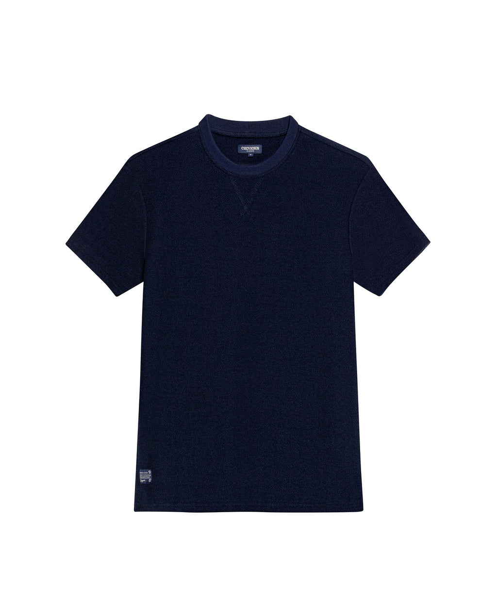 Men's Classic Fit T-shirt in Cotton Stretch Blend, Seaport 649G014 - 2