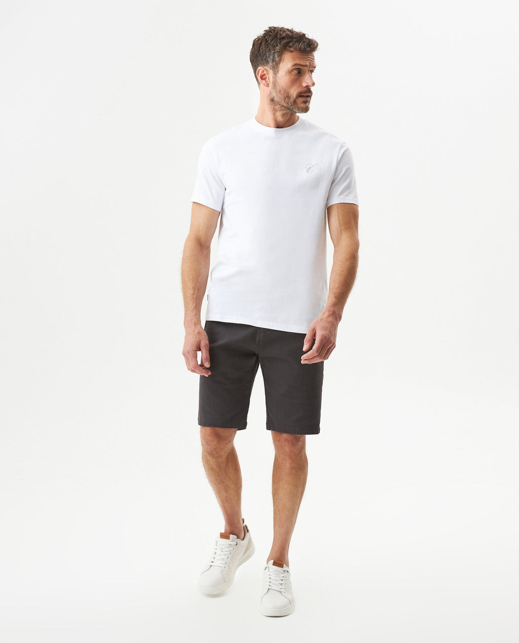 Men's Slim Fit T-shirt in Cotton, Coordinates - 3