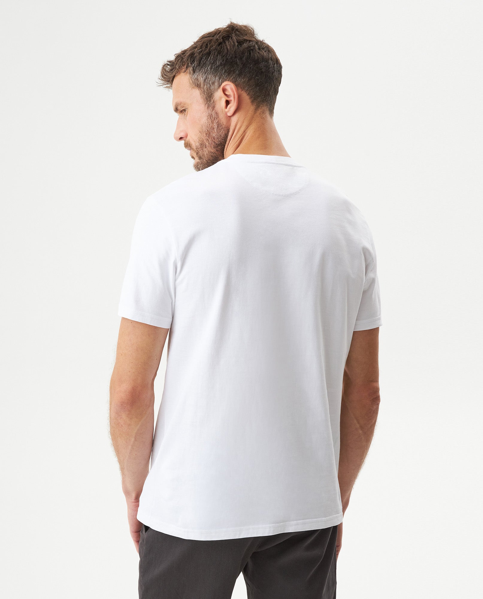 Men's Slim Fit T-shirt in Cotton, Coordinates - 5