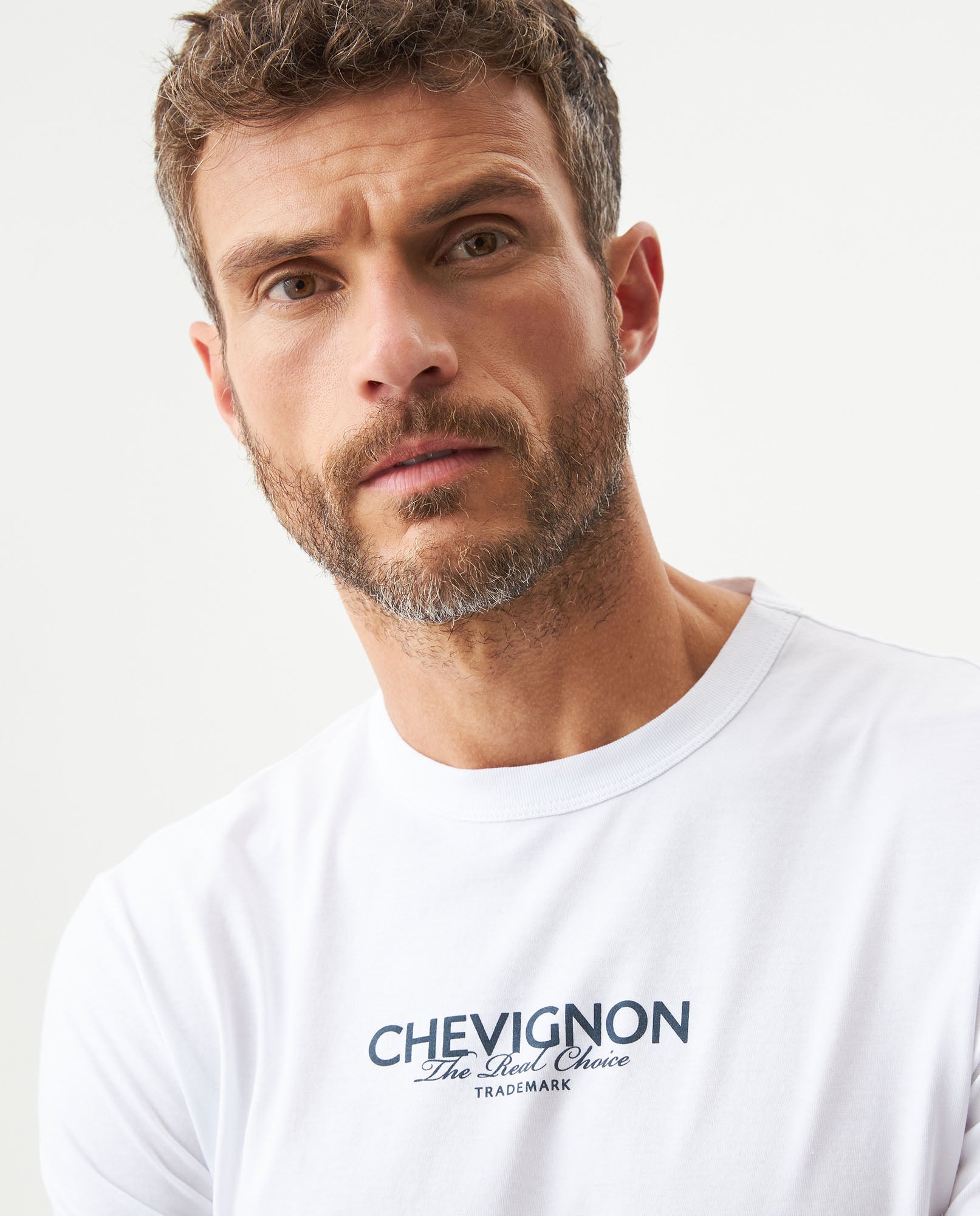 Men's Slim Fit Typographic Graphic T-shirt in Cotton, Seafront - 4