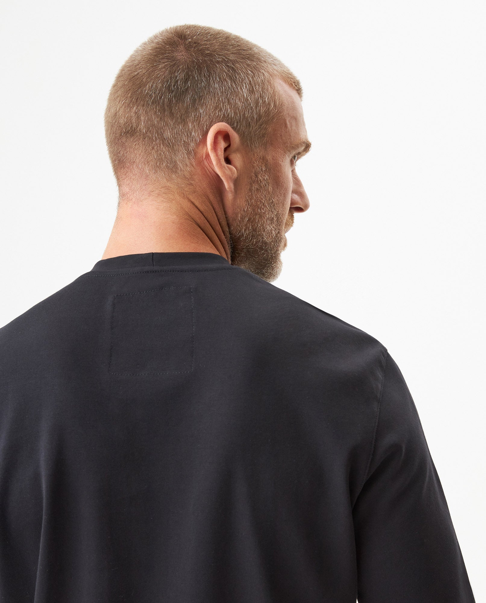 Men's Racing Long Sleeve Regular Fit T-shirt in Cotton, Compass - 6